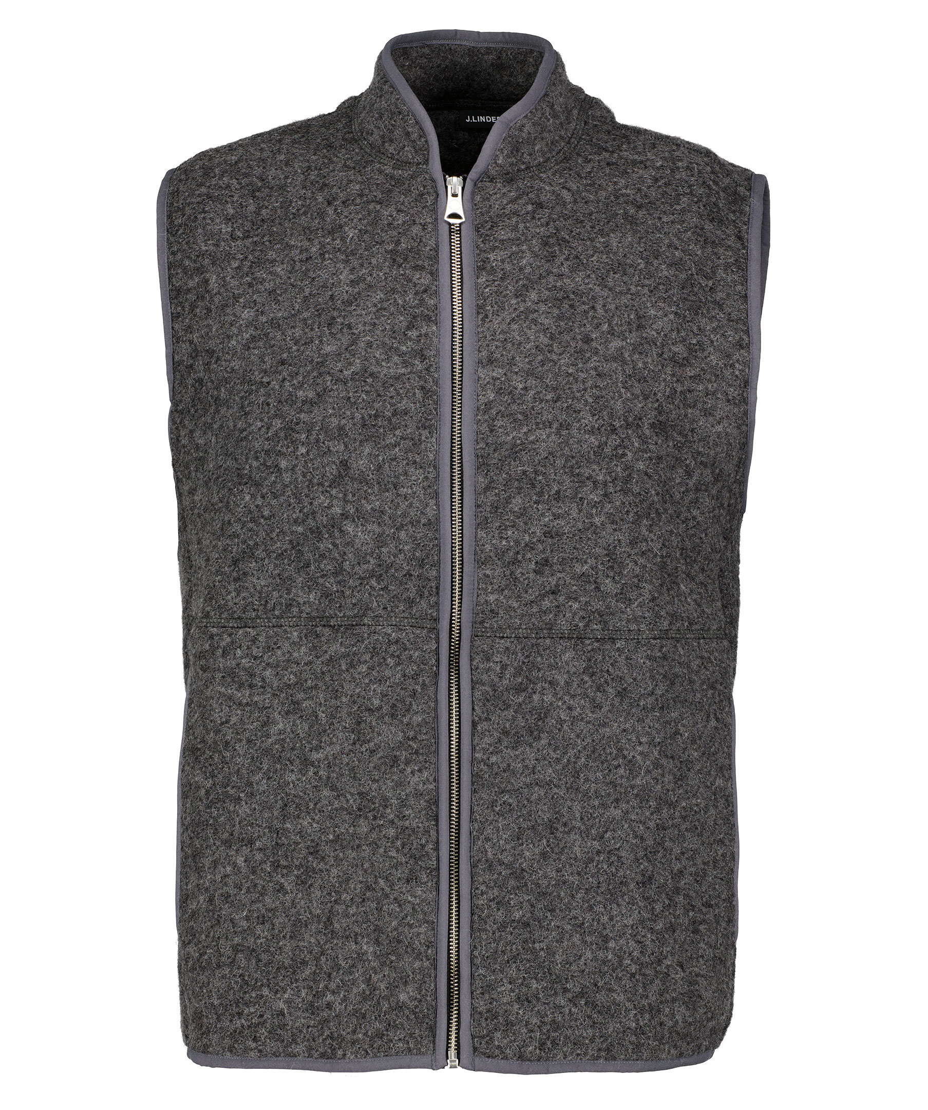 Duncan wool fleece vest 1