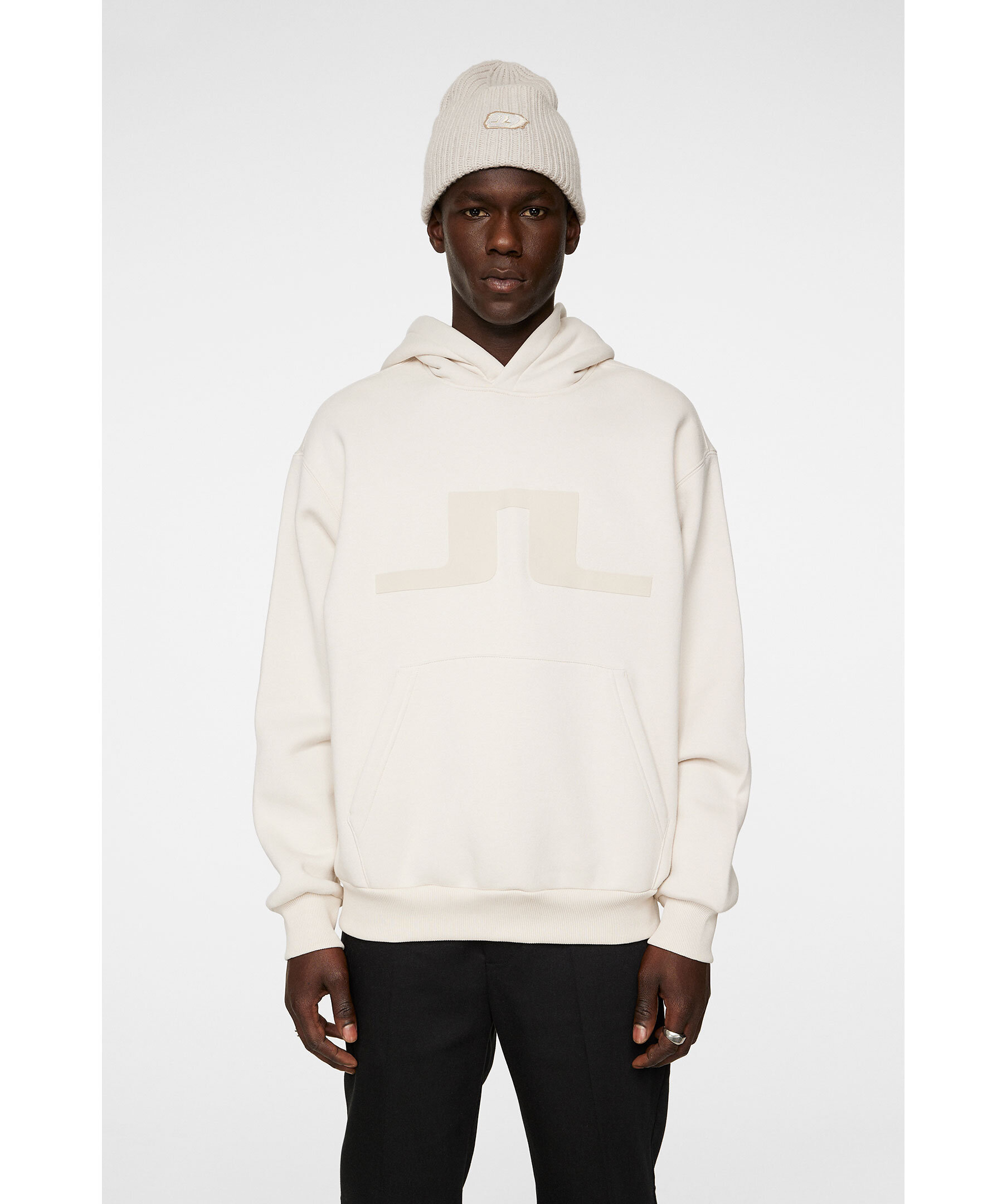 Handla Karson Graphic Hoodie, Ljusgrå hos Johnells.se