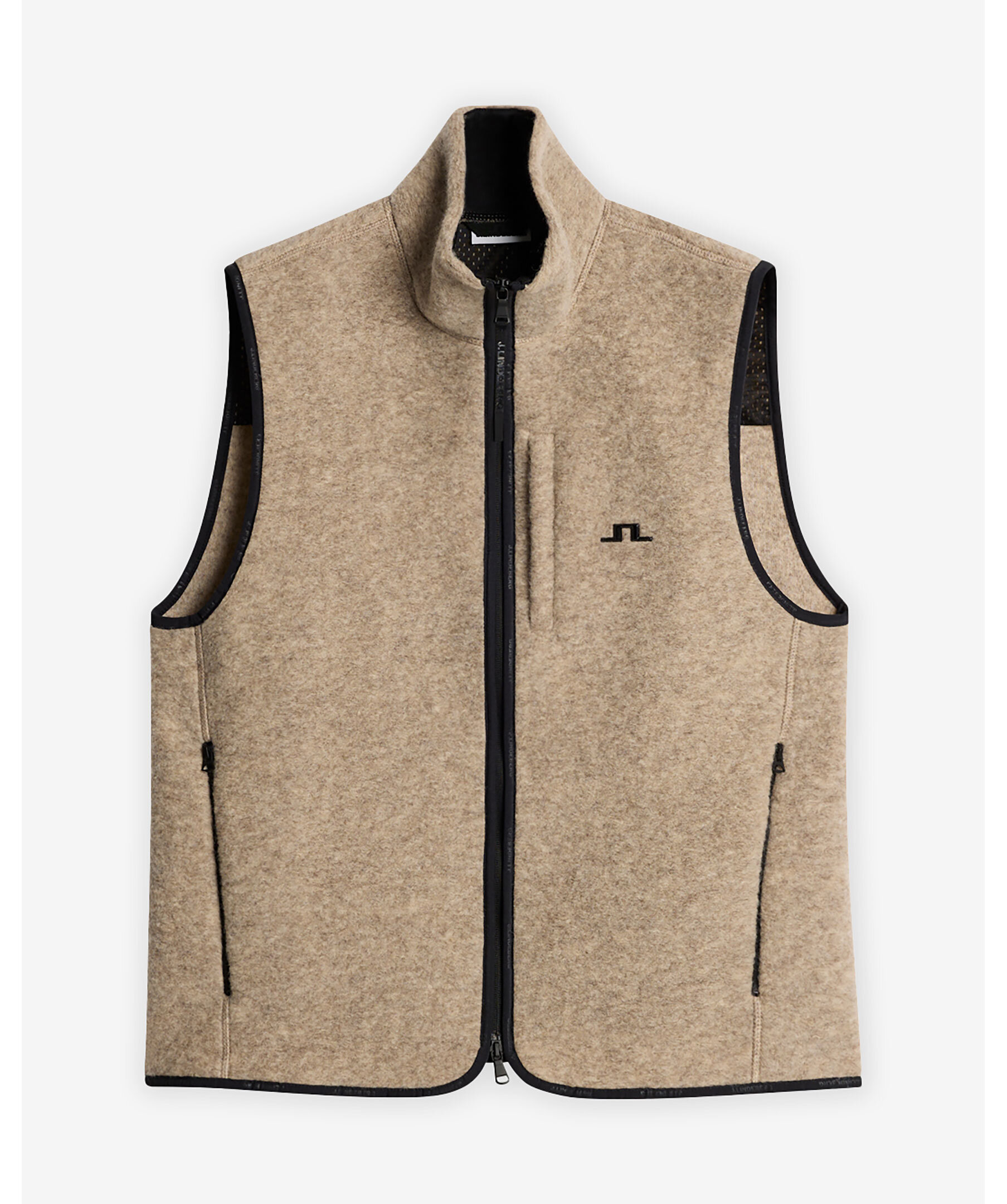 Duncan wool fleece vest 1