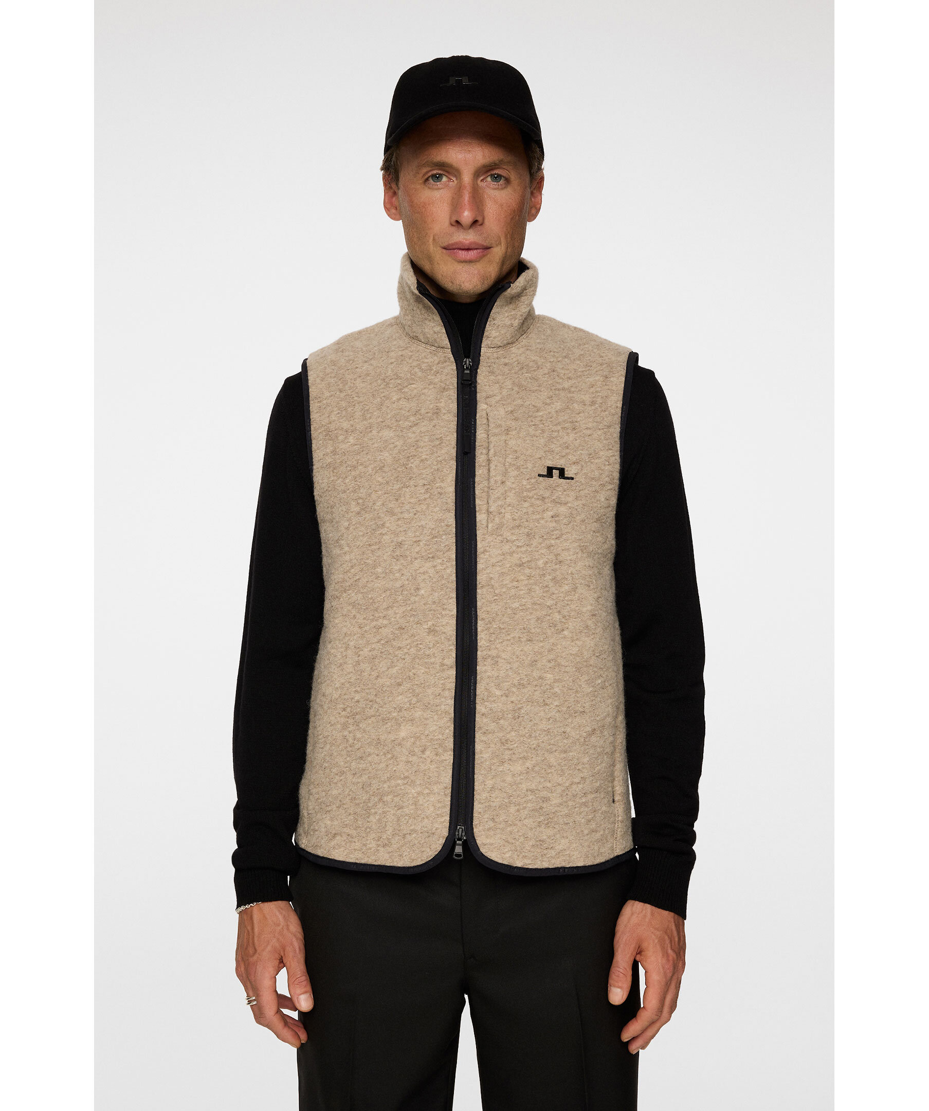 Duncan wool fleece vest 2