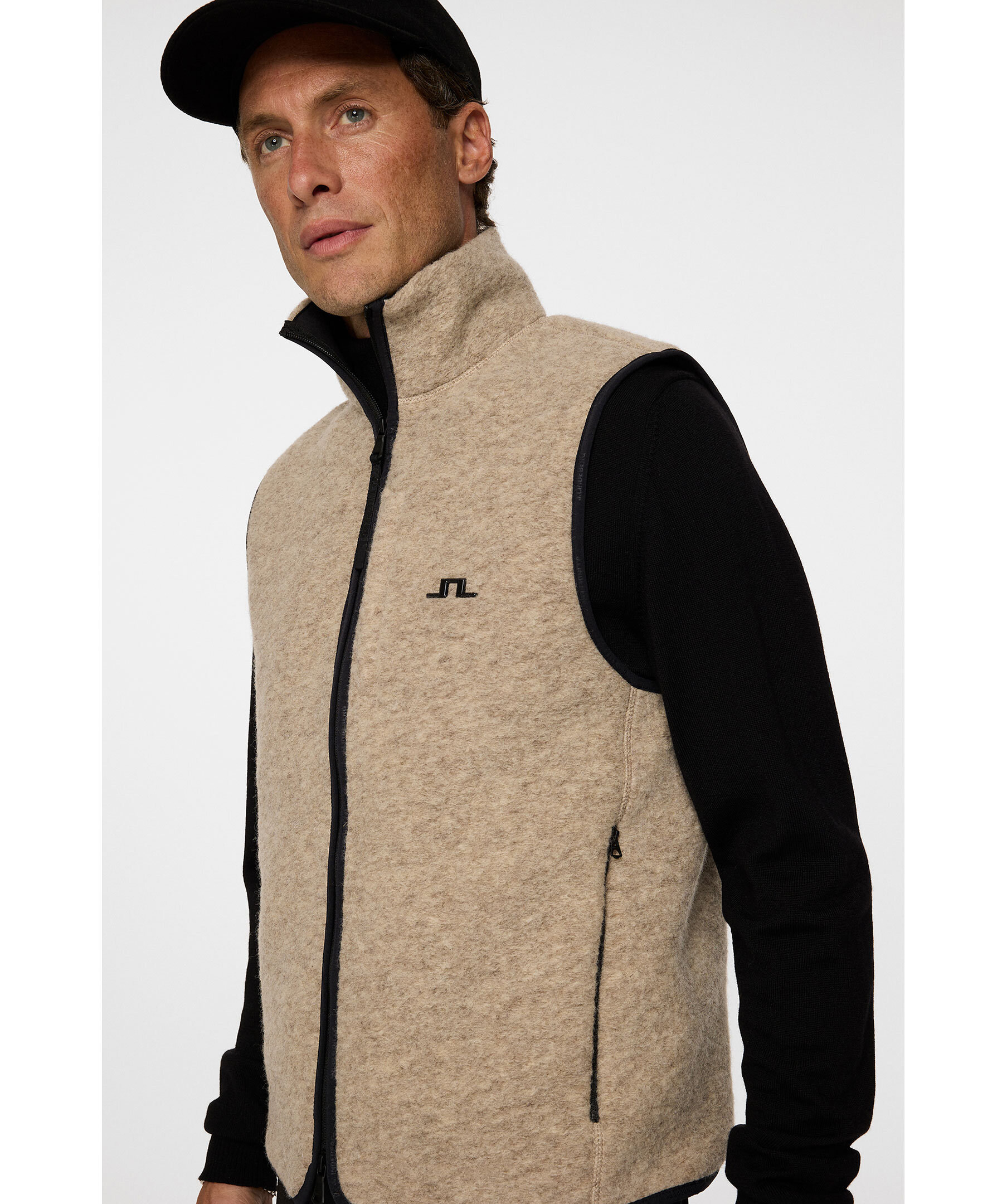 Duncan wool fleece vest 3