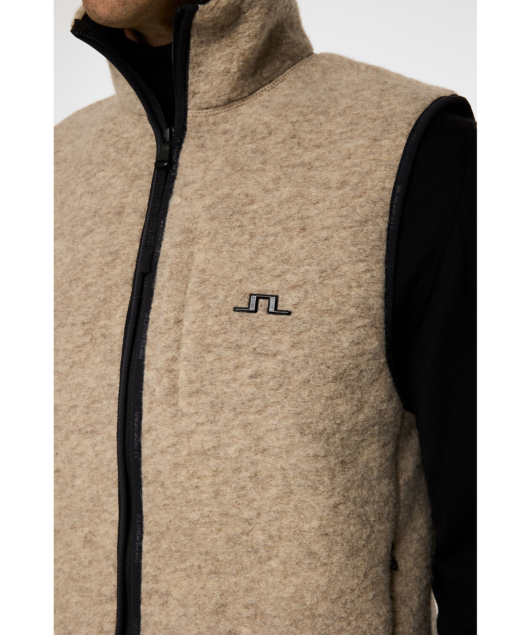 Duncan wool fleece vest 4
