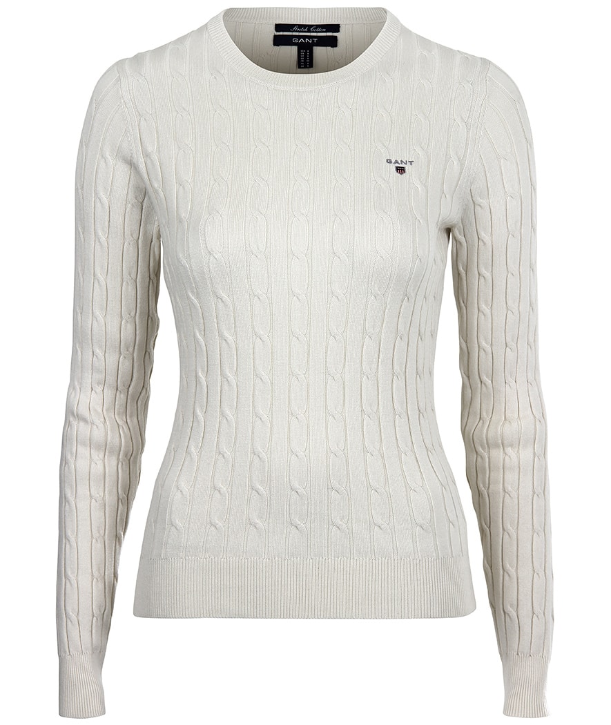 GANT | Stretch co cable crew GANT | Stretch co cable crew