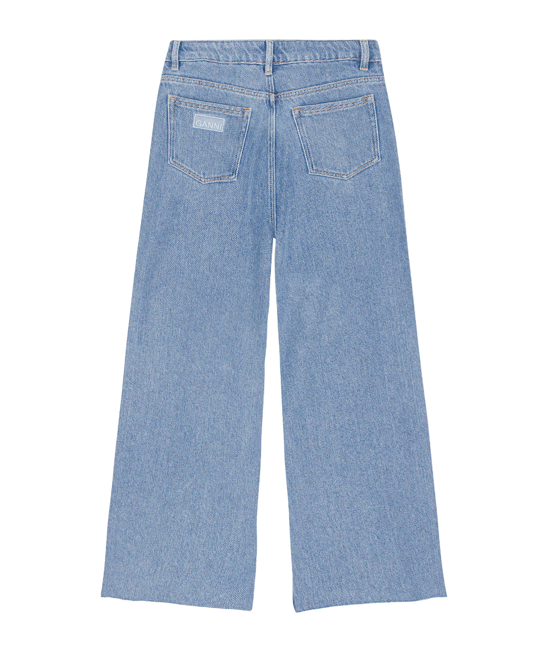 Wide Drawstring Jeans 2