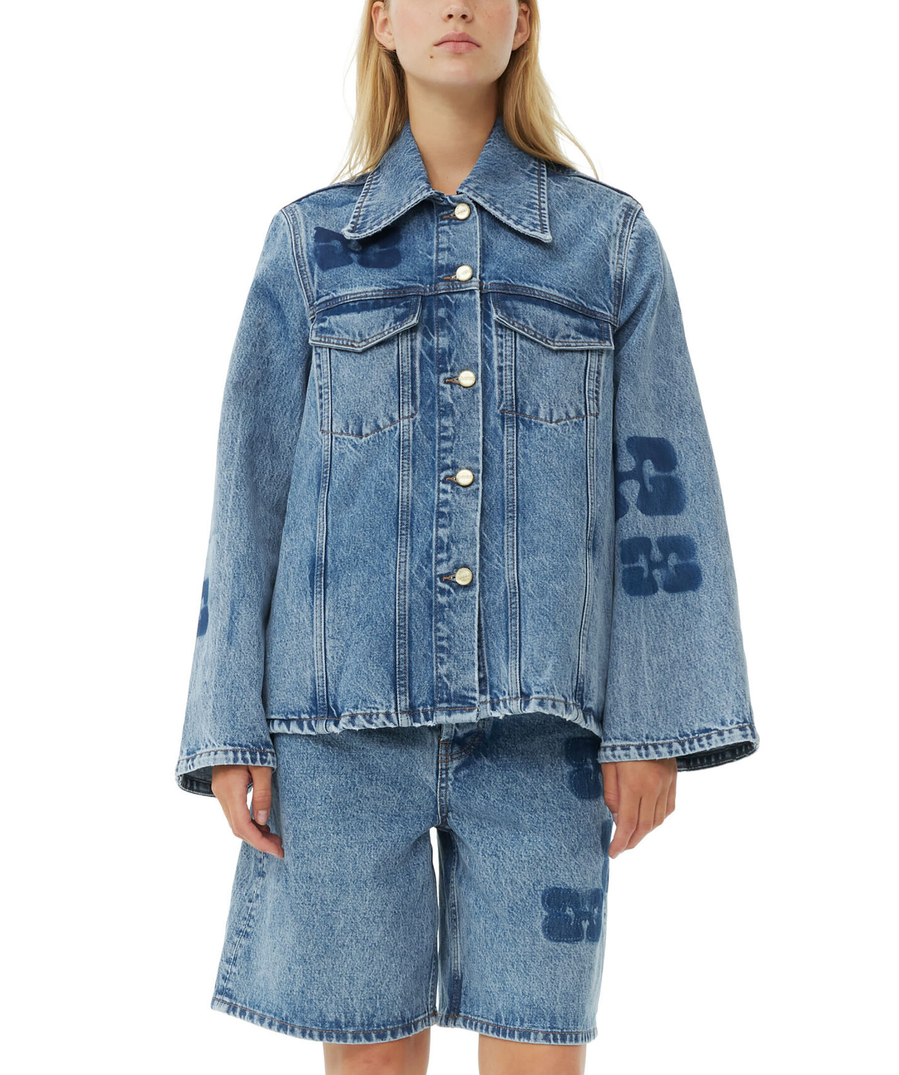 Patch Denim Jacket 3