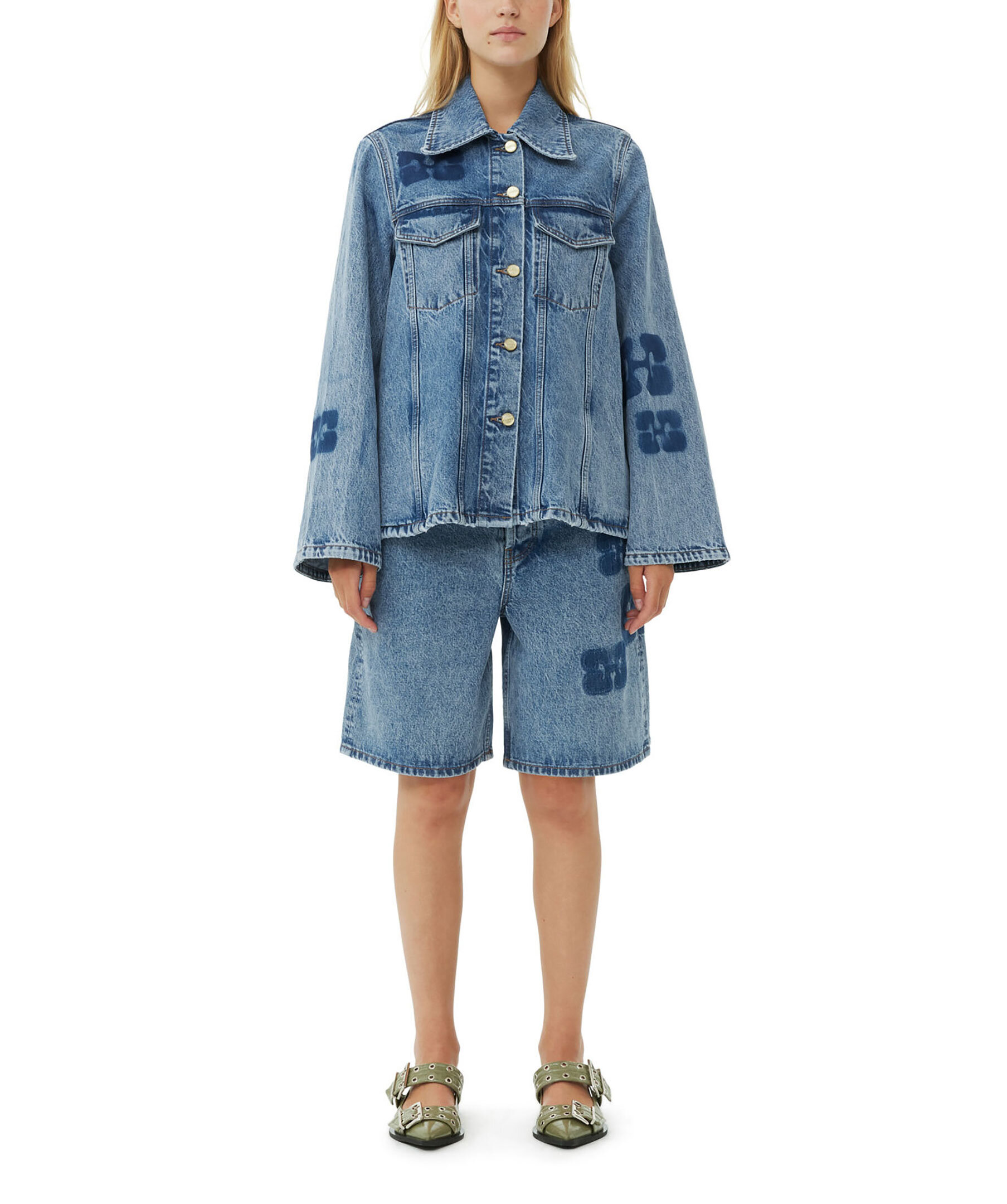 Patch Denim Jacket 4