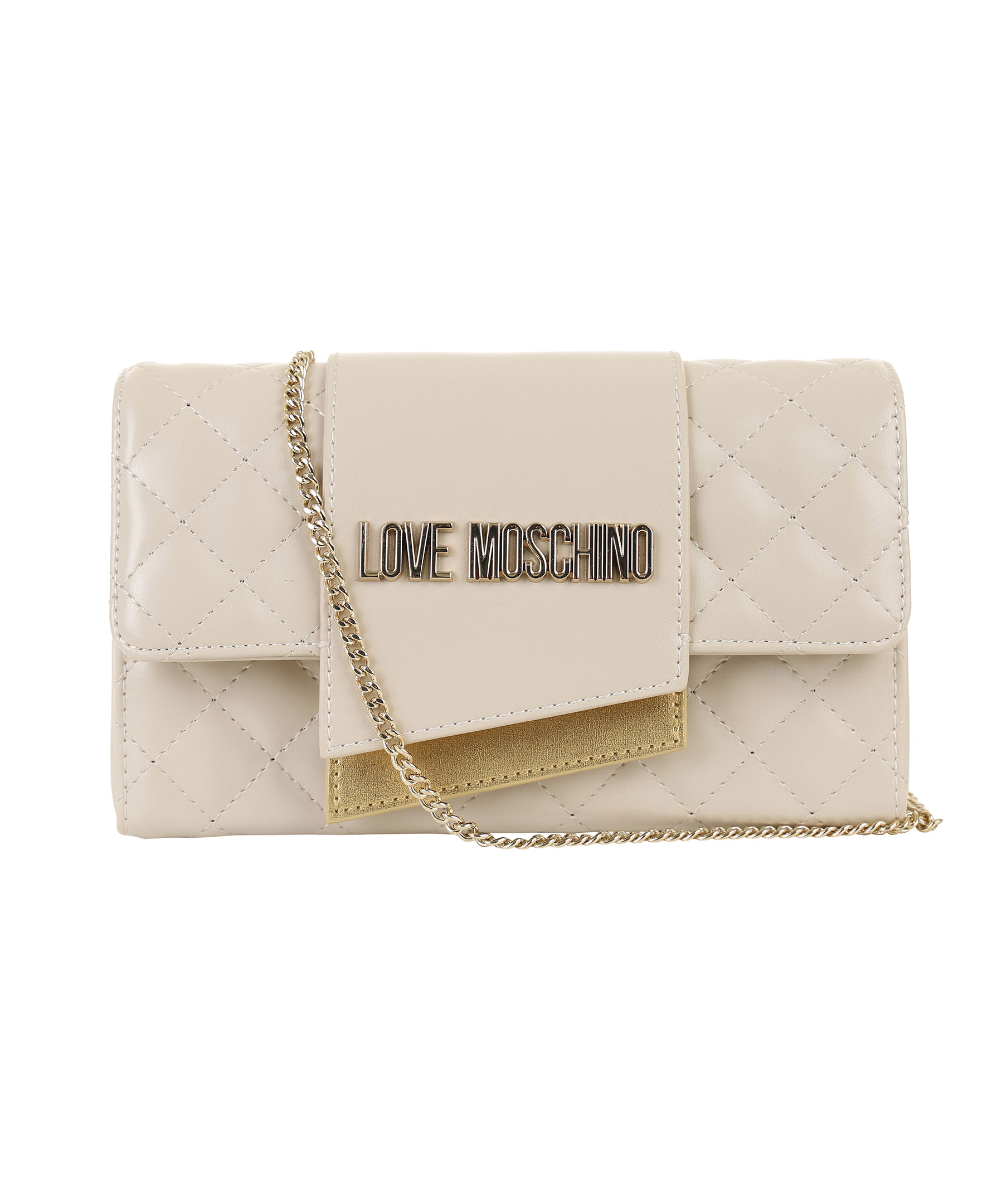 Handla Love Moschino bag, Beige hos Johnells.se JC4295PP07110