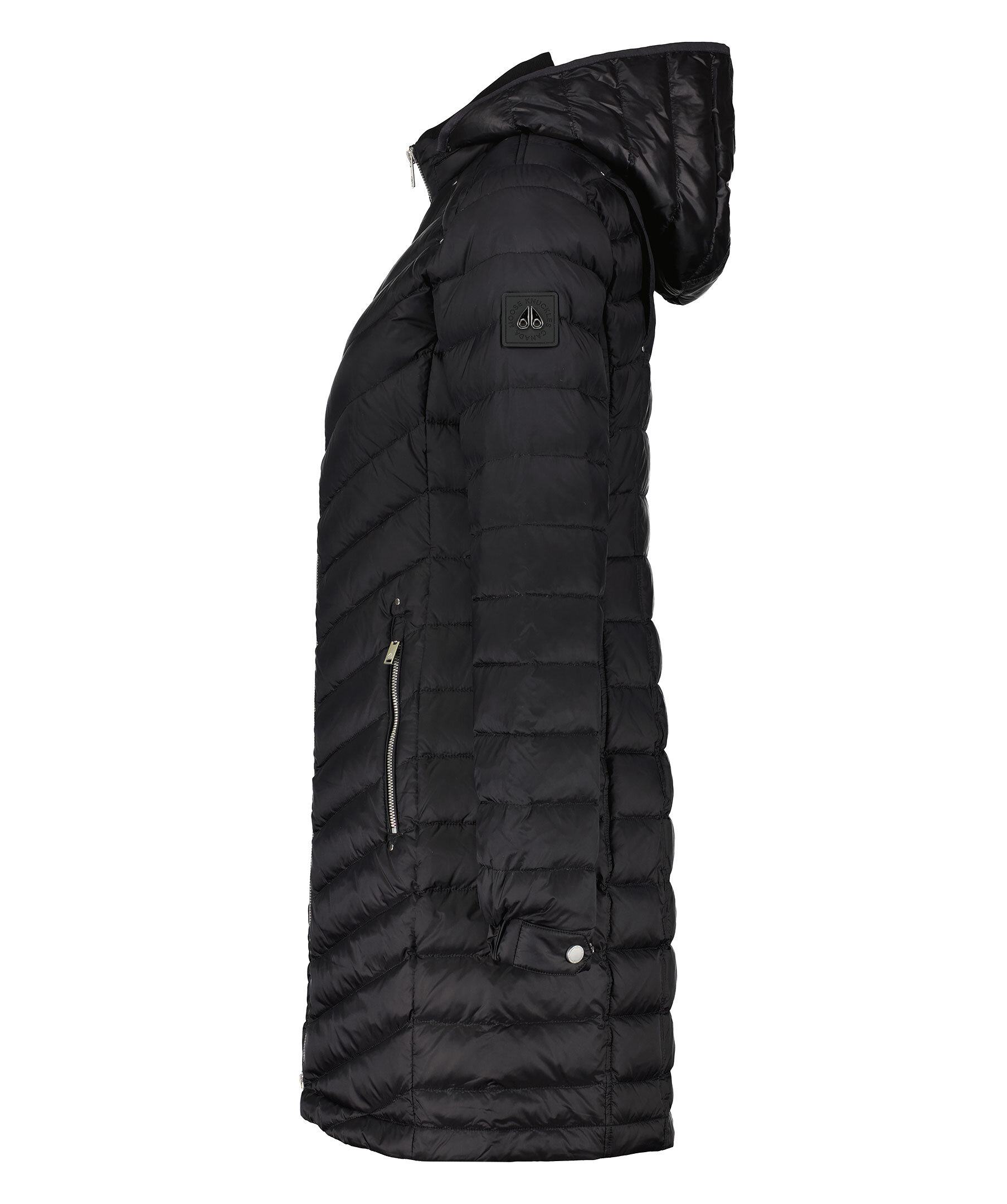 MOOSE KNUCKLES｜DOWN JACKETS (Air Down Parka (M13LP212 1 W Air Down Parka Black – Quarks Shoes