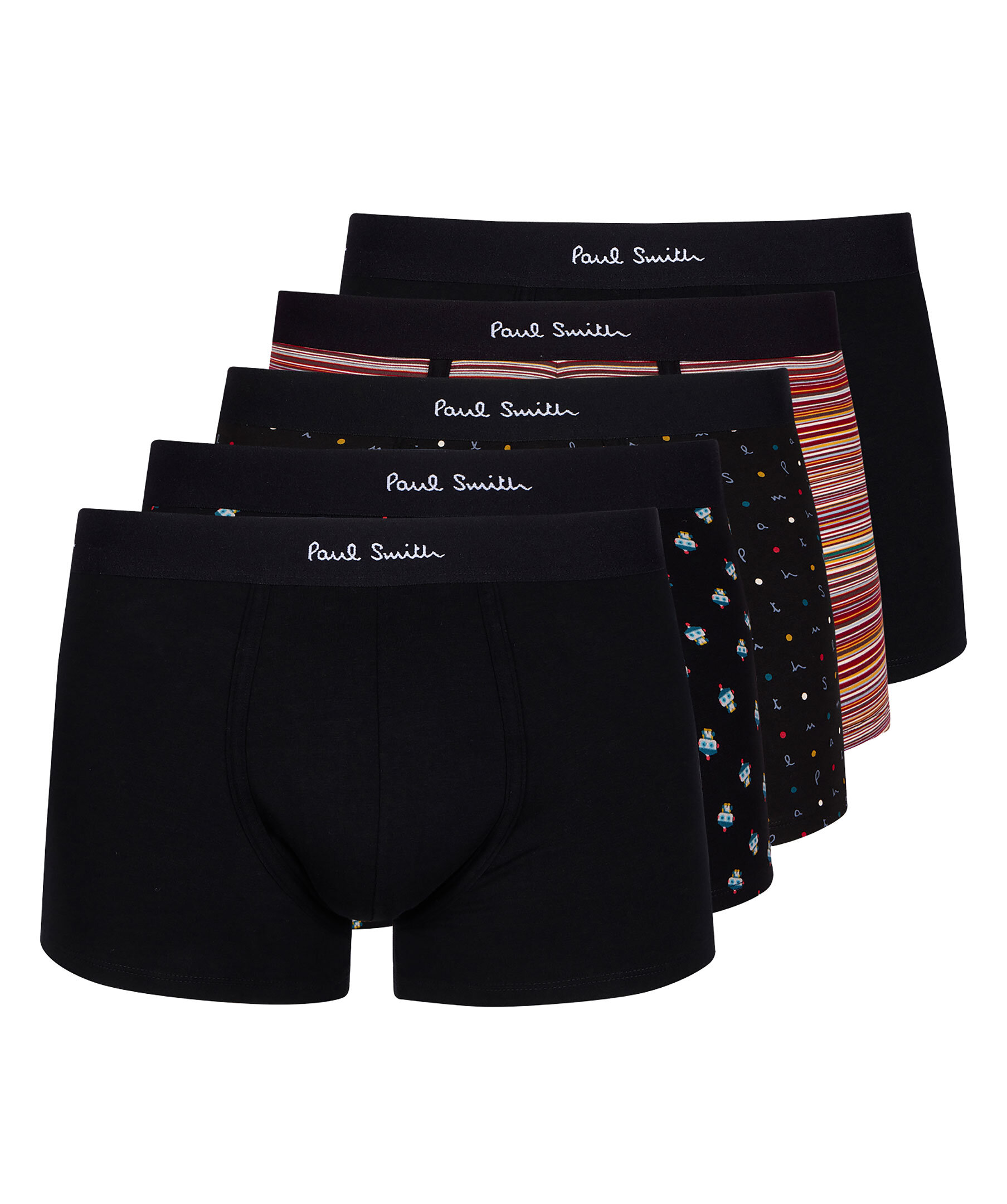 Trunk 5 Pk Black Mix 1
