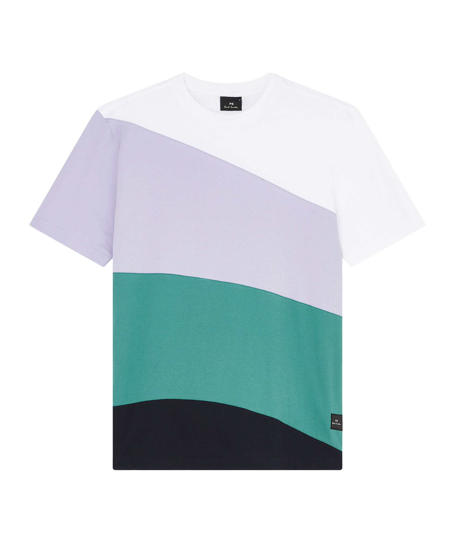 Reg fit block t shirt 1