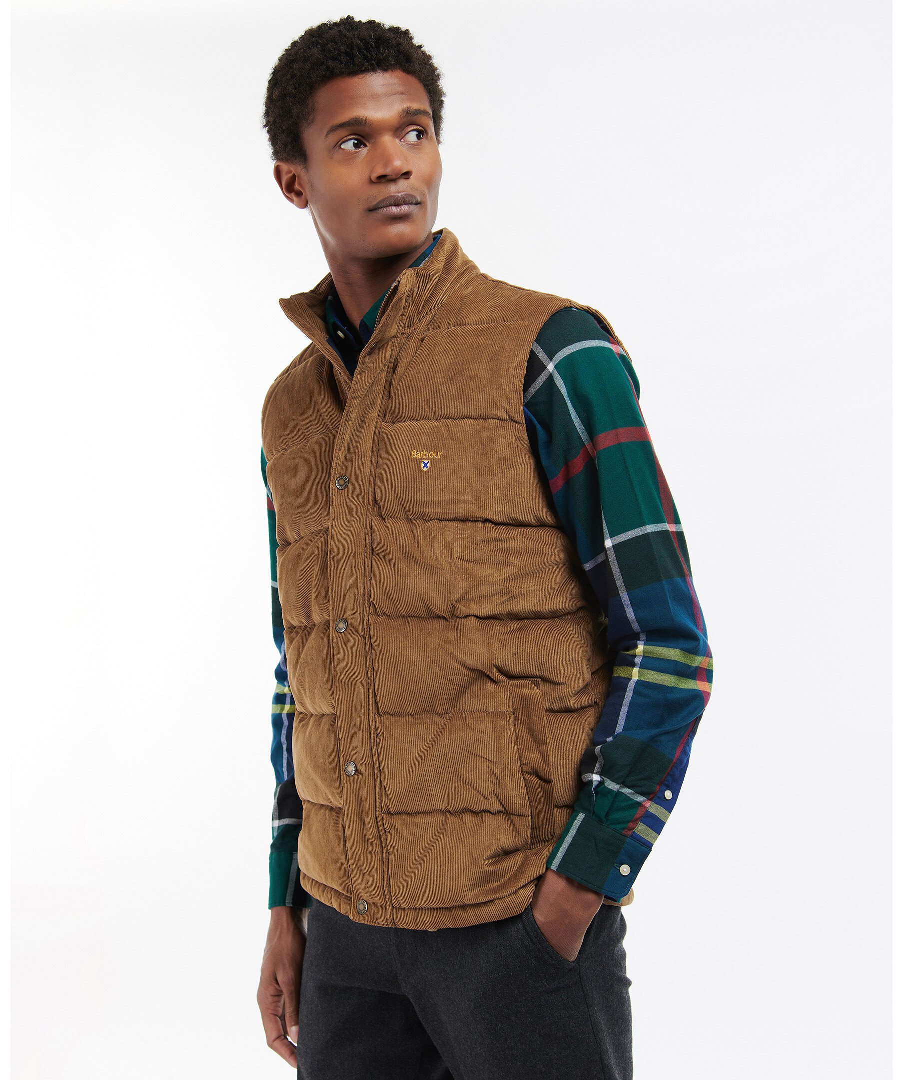 Barbour baffle gilet outlet
