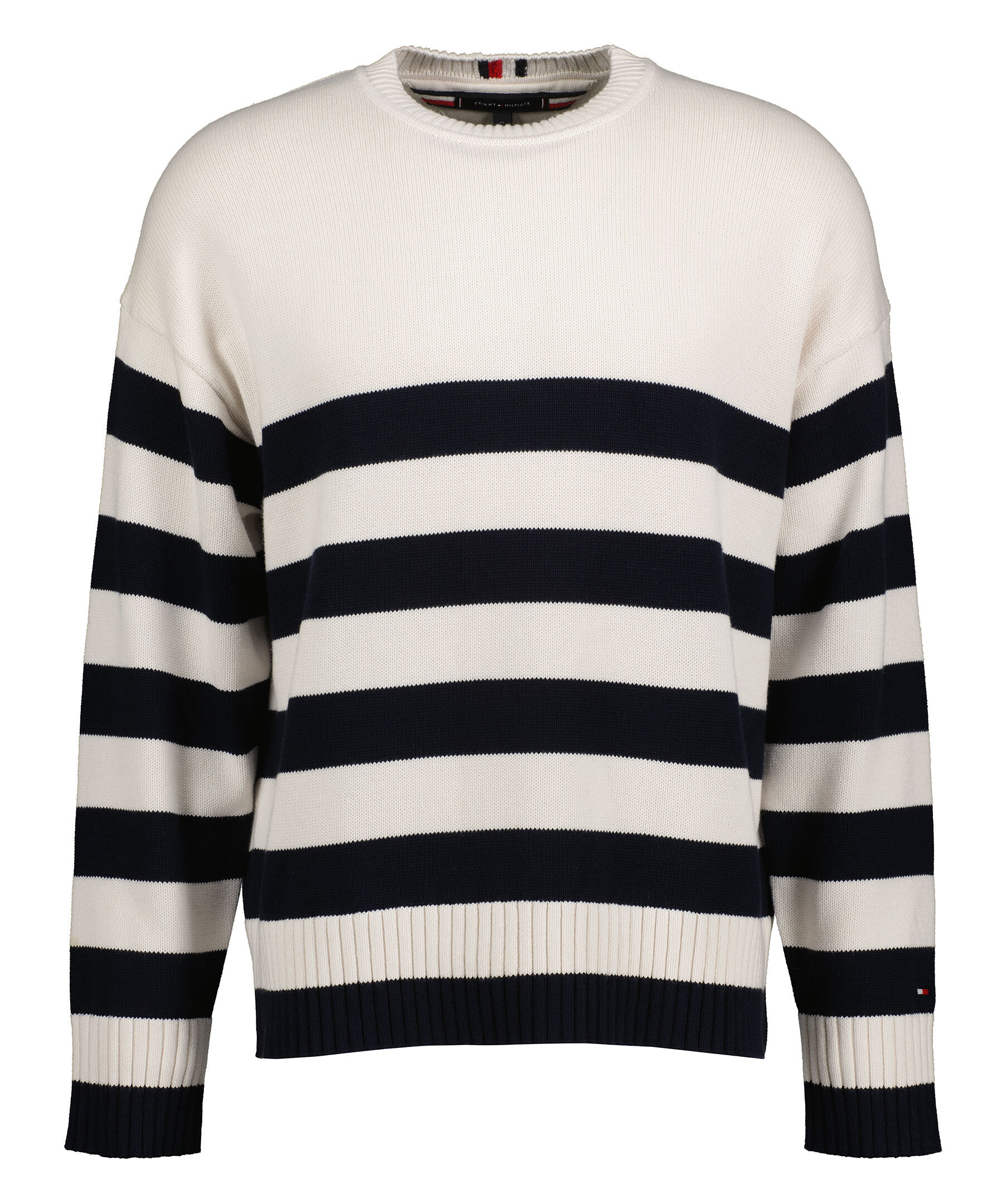 Breton Stripe Crew Neck 1