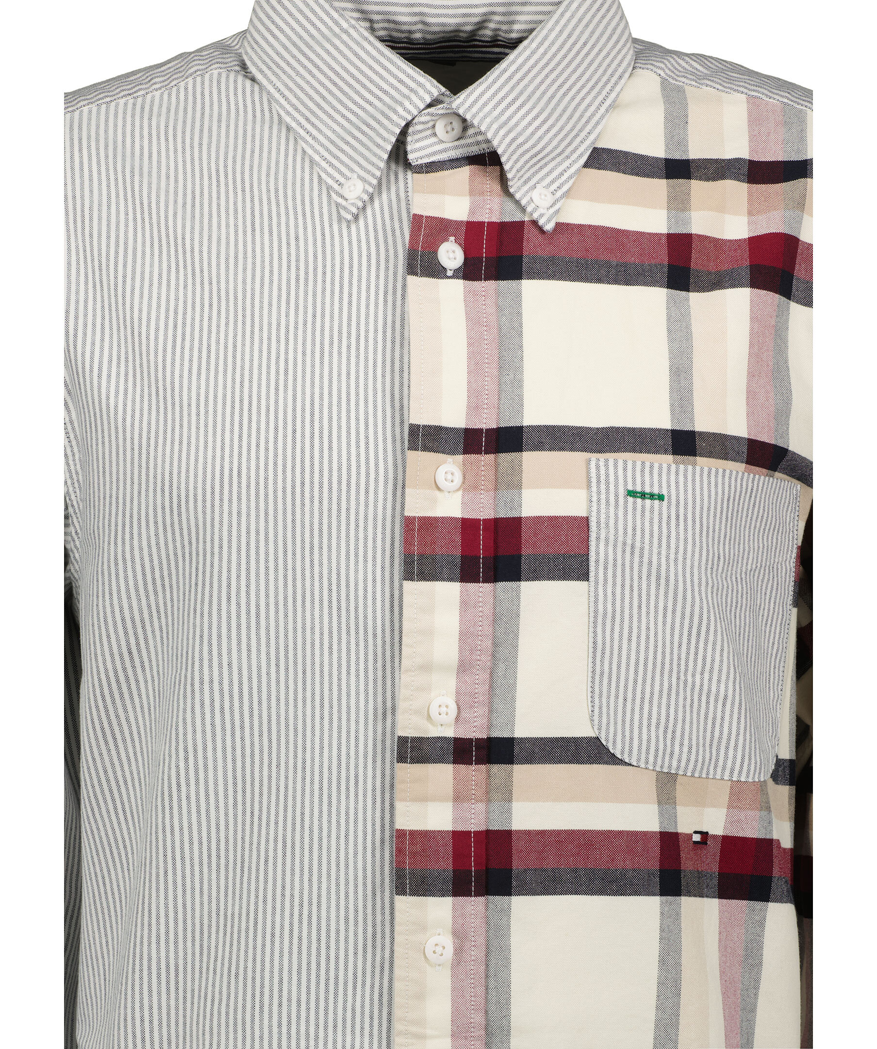 Check Blocking Shirt 4