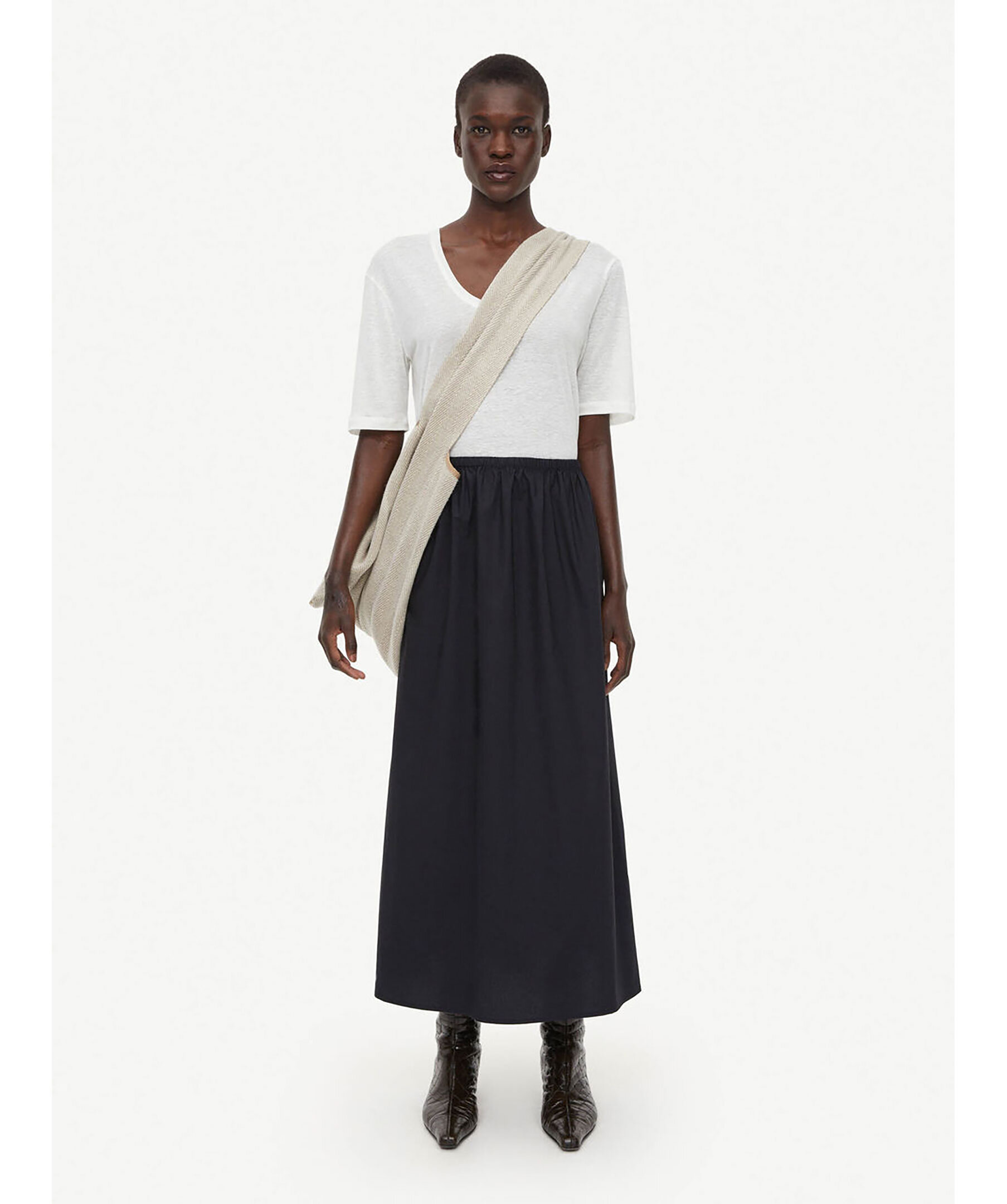 Maryl Cotton Poplin Skirt 2