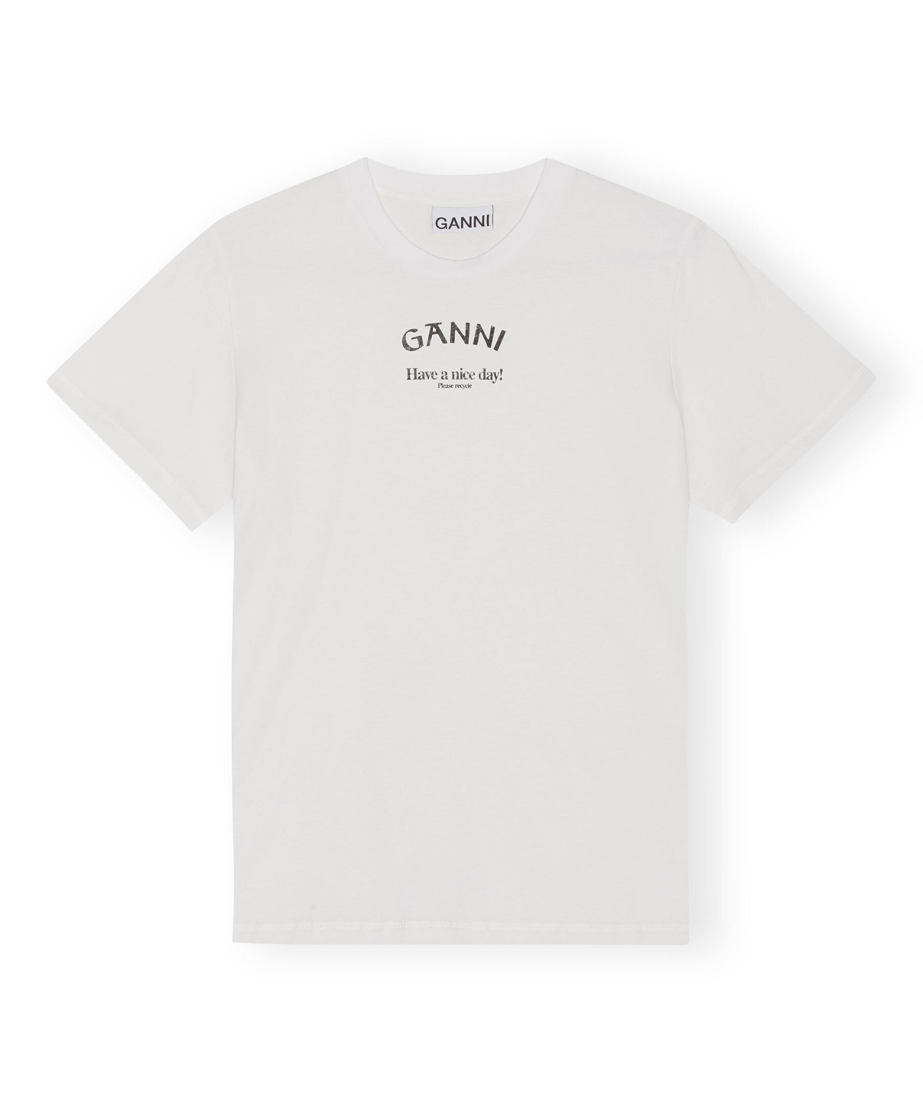 Relaxed o neck t shirt 1