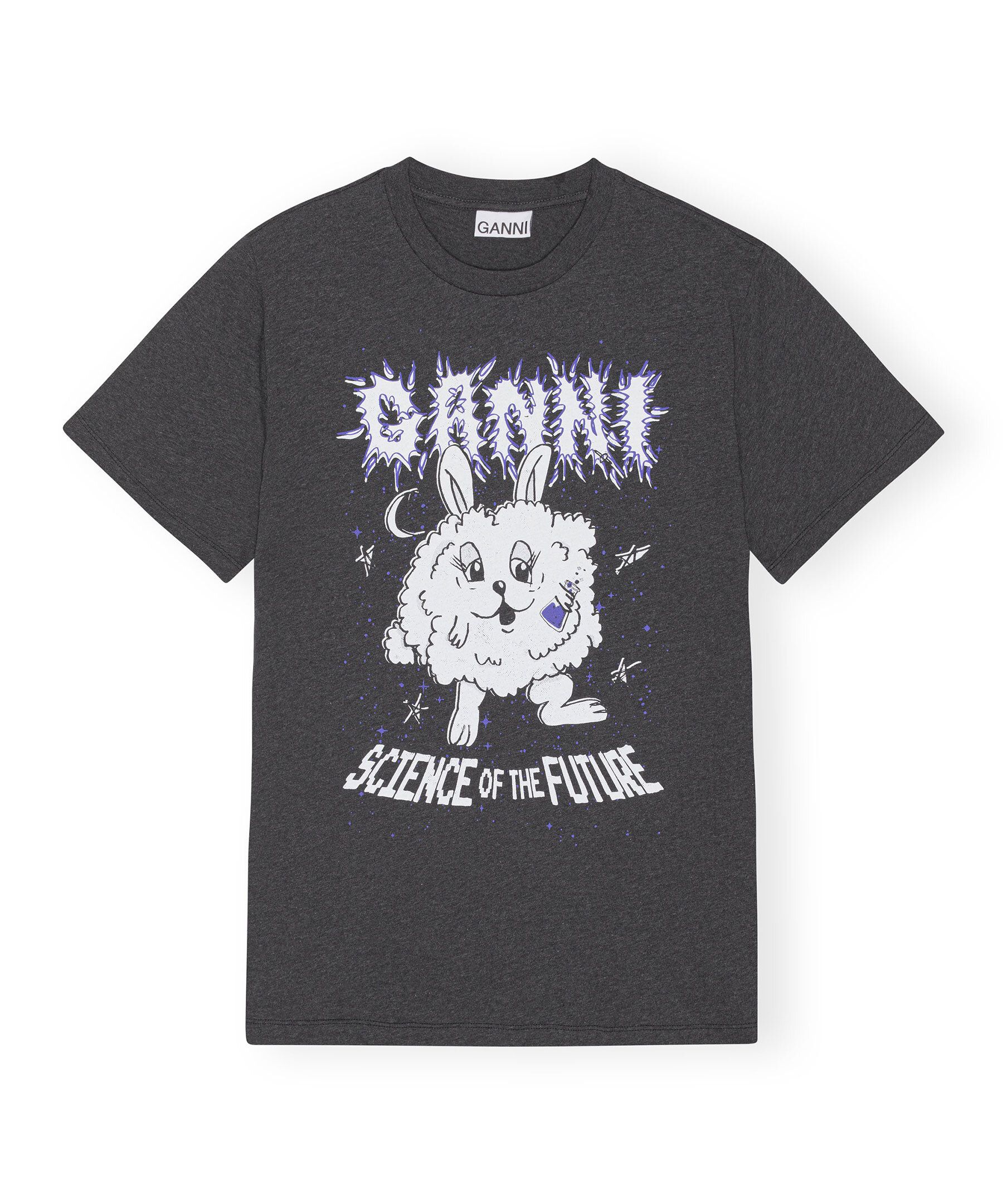 Melange bunny relaxed tee 1