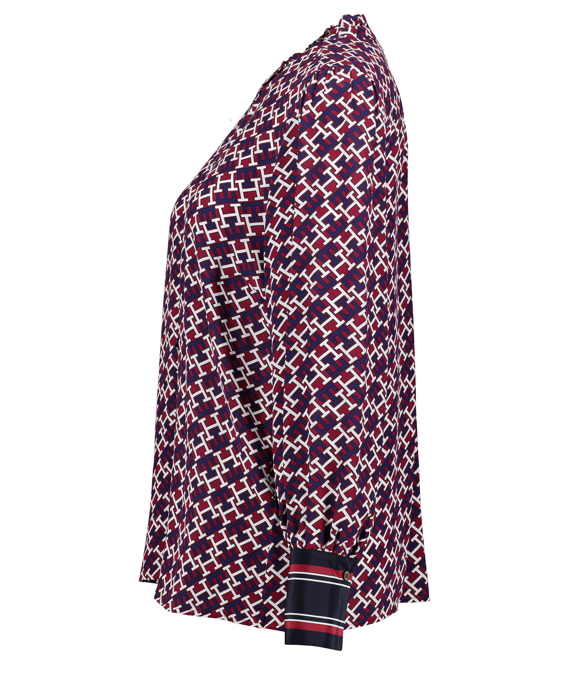 Monogram Frill Blouse 3