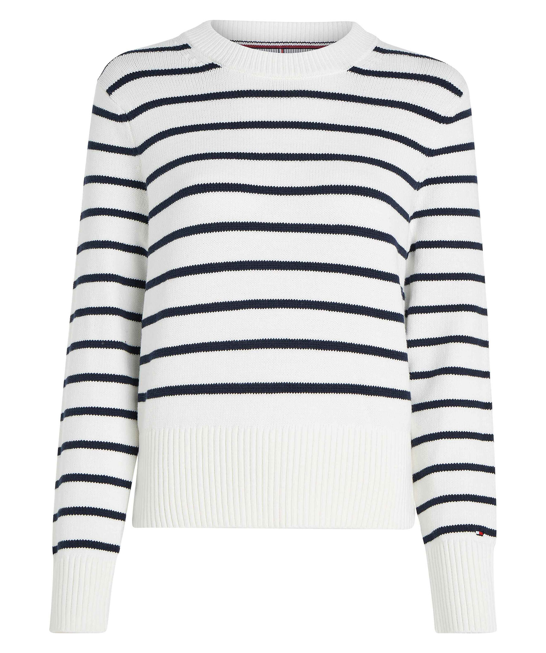 Breton Stripe Crew Knit 1