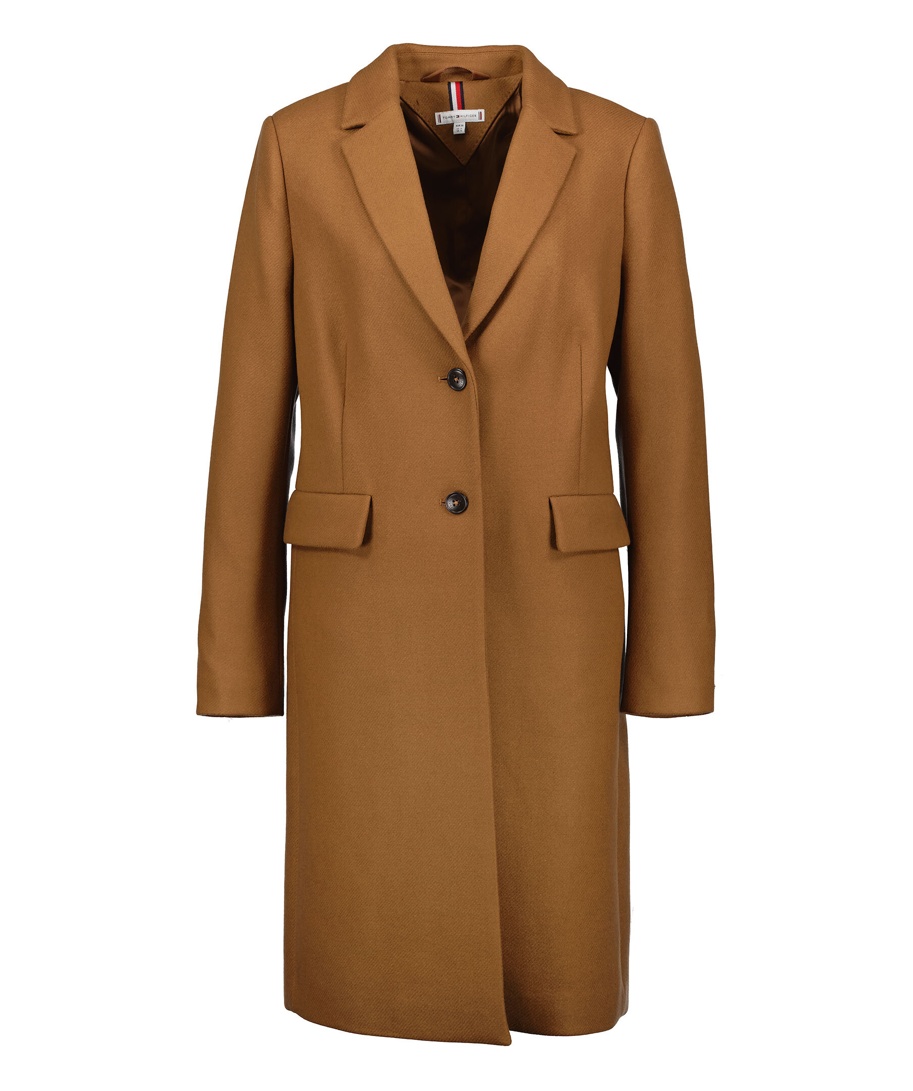 Wool Blend Classic Coat